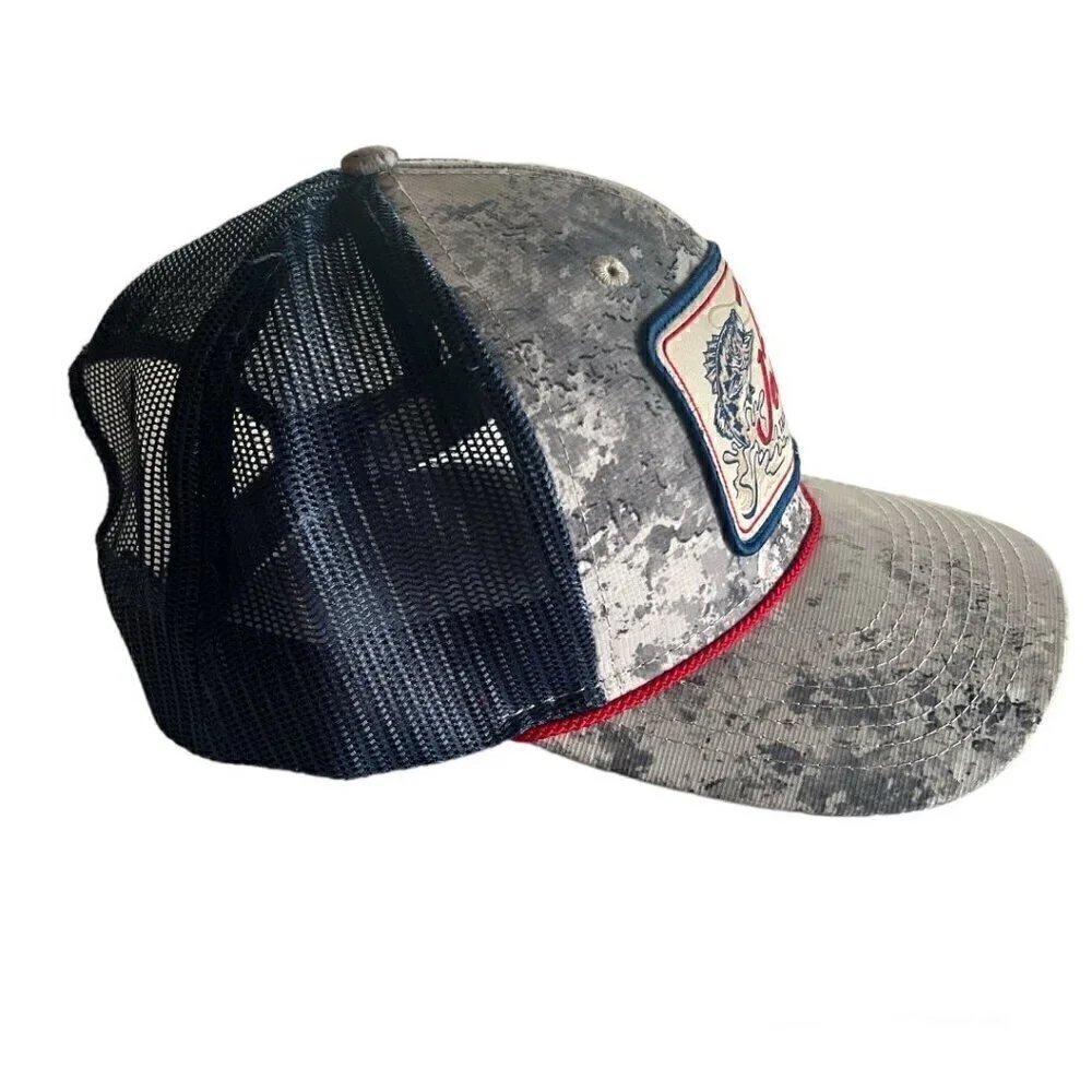 LeRoy Jenkins Largemouth Bass Fishing Mesh Back Snapback Trucker Hat Cap